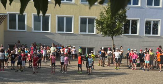 Bundesjugendspiele an der Dr.-Johann-Stadler-Grundschule Parkstetten