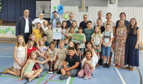 Klasse 3b gewinnt Waldjugendspiele
